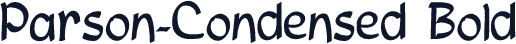 Parson-Condensed Bold