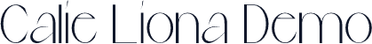 Calie Liona Demo