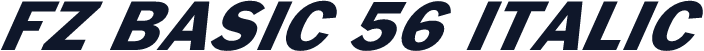 FZ BASIC 56 ITALIC