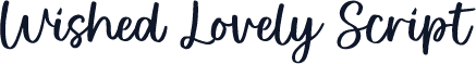 Wished Lovely Script