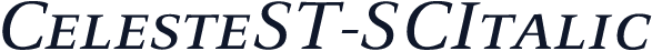 CelesteST-SCItalic