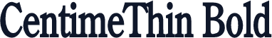 CentimeThin Bold