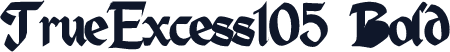 TrueExcess105 Bold