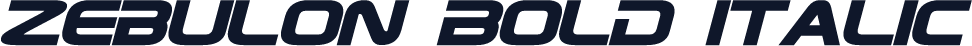 Zebulon Bold Italic