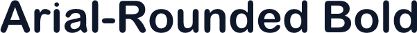 Arial-Rounded Bold