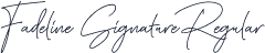 Fadeline Signature Regular