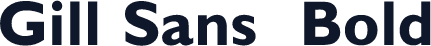 Gill Sans  Bold