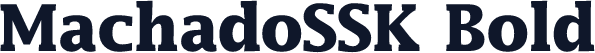 MachadoSSK Bold