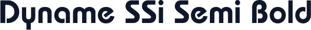 Dyname SSi Semi Bold