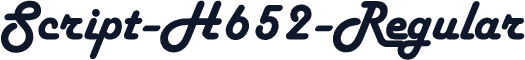 Script-H652-Regular