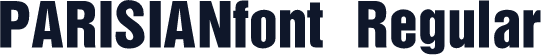 PARISIANfont Regular