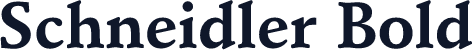 Schneidler Bold