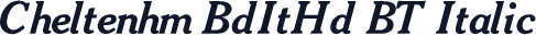 Cheltenhm BdItHd BT Italic