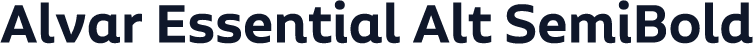Alvar Essential Alt SemiBold