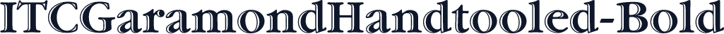 ITCGaramondHandtooled-Bold