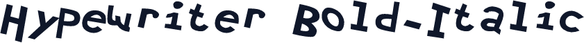 Hypewriter Bold-Italic