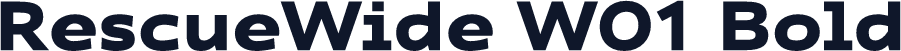 RescueWide W01 Bold