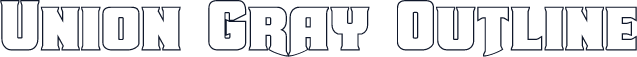 Union Gray Outline