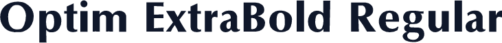 Optim ExtraBold Regular