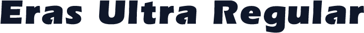 Eras Ultra Regular