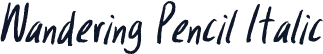 Wandering Pencil Italic