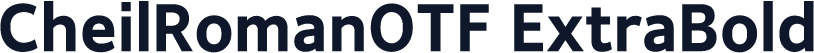 CheilRomanOTF ExtraBold