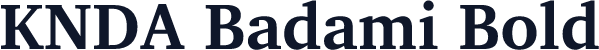 KNDA Badami Bold