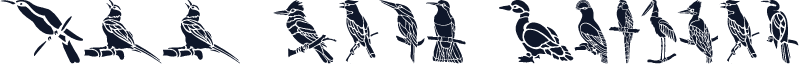 HFF Bird Stencil