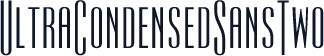 UltraCondensedSansTwo