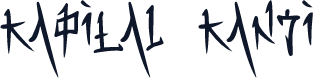 KAPITAL KANJI