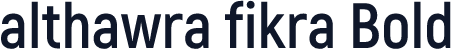 althawra fikra Bold