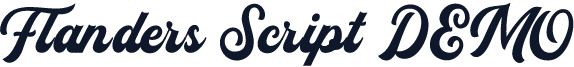 Flanders Script DEMO