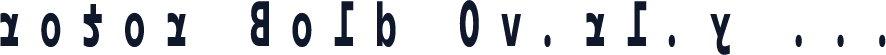 rotor Bold Overlay 225