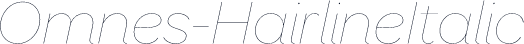 Omnes-HairlineItalic
