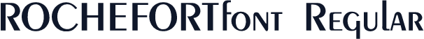 ROCHEFORTfont Regular