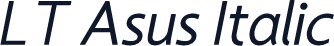 LT Asus Italic