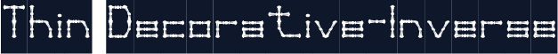 Thin Decorative-Inverse
