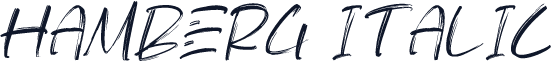 HAMBERG Italic