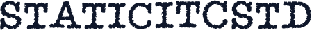 StaticITCStd