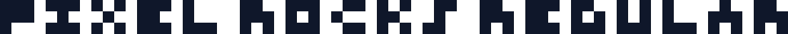 Pixel rocks Regular