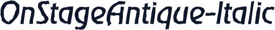 OnStageAntique-Italic