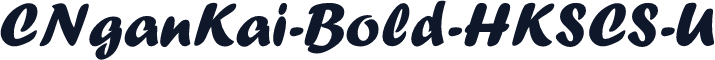 CNganKai-Bold-HKSCS-U