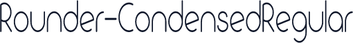 Rounder-CondensedRegular