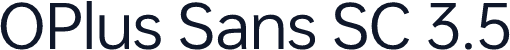 OPlus Sans SC 3.5