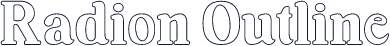 Radion Outline