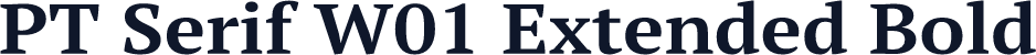 PT Serif W01 Extended Bold