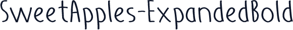 SweetApples-ExpandedBold