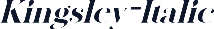 Kingsley-Italic