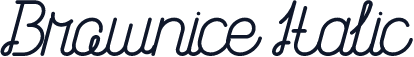 Brownice Italic