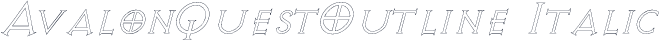AvalonQuestOutline Italic